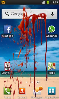 Scary Screen android App screenshot 1